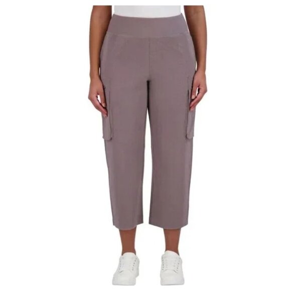SAGE Collective Women's Cargo Pant (Gray, Medium) - Picture 1 of 4